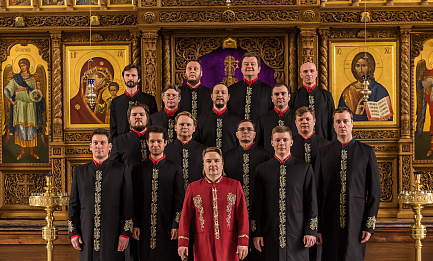 Праздничный хор Валаамского монастыря 